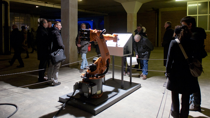 Autoportrait de Robotlab La Coop 2012 / Crédits photo Philippe Groslier