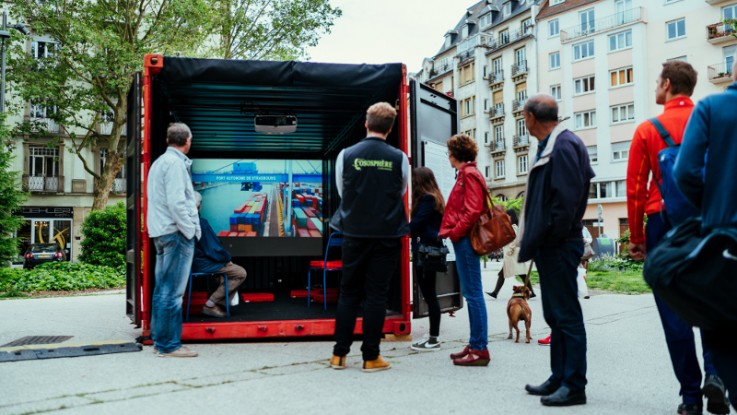 Les 90 ans du Port autonome de Strasbourg / Crédits photo Salmanski Bartosch, 2016